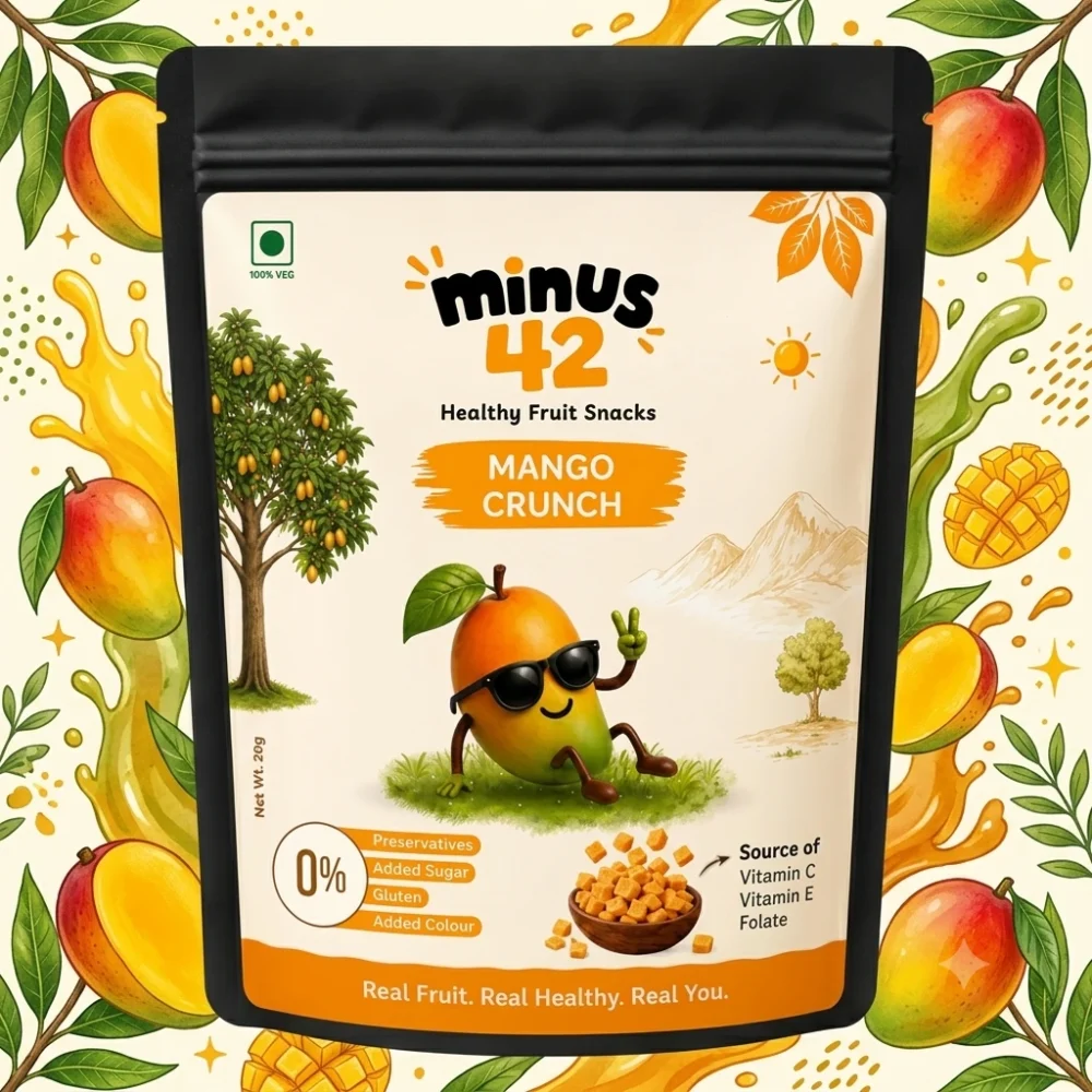 Minus42 Mango Crunch – Freeze-Dried Mango